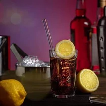 Üveg szívószál 23 cm