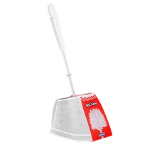 WC kefe kerek tartóval