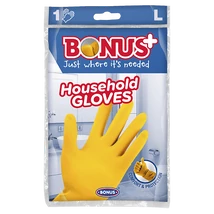 Háztartási gumikesztyű L