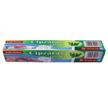 Cipzáras tasak 3 liter 8db/csomag