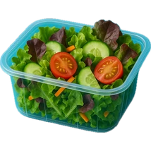 Salátás tál víztiszta 270 ml 50 db/csomag  