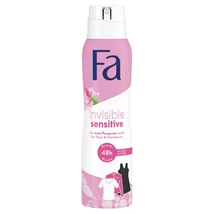 Fa dezodor női Invisible sensitive 150 ml   