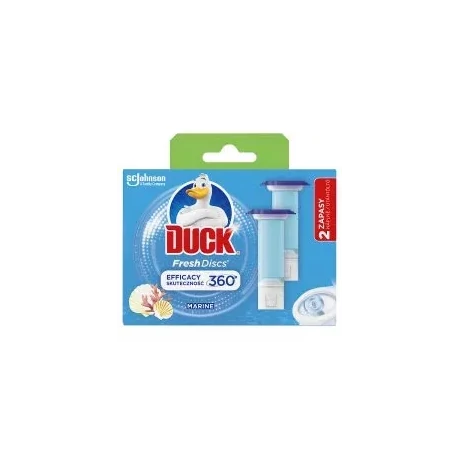 Duck wc öblítő korong utátöltő marine 2x36 ml