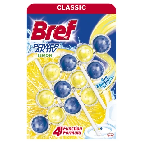 Bref color active citrom 3x50gr