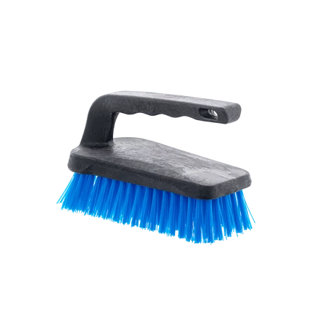 Nyeles súrolókefe fogantyús kék