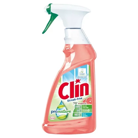 Ablaktisztító Clin szórófejes Pronature 500ml