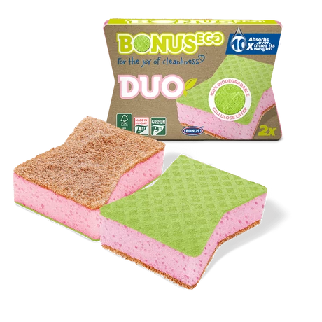 Mosogatószivacs karcmentes DUO 2/1