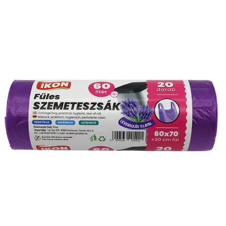 60 literes szemeteszsák