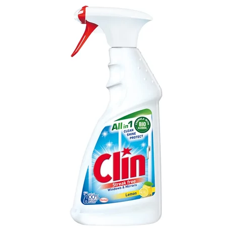 Ablaktisztító Clin szórófejes 500ml
