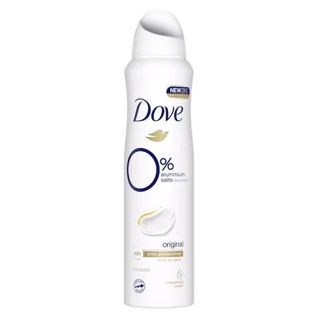 Dove deo spray 0% Original 150 ml