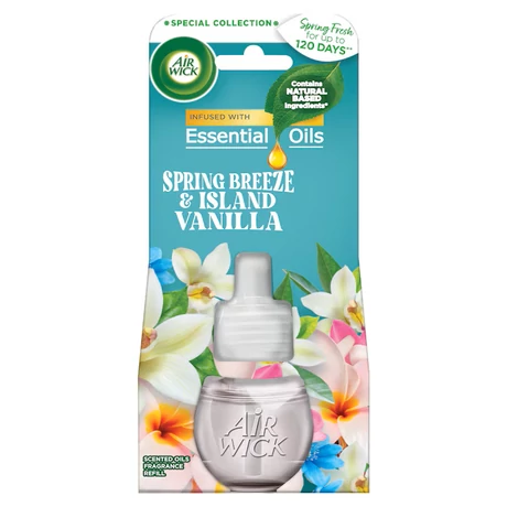 AIR WICK utántöltő folyadék spring breeze & island vanilla 19 ml